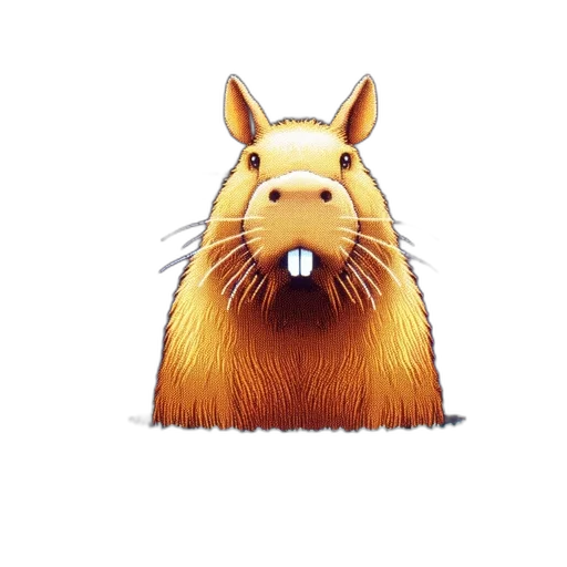 animal, creature, hair, face transparent PNG cut-out