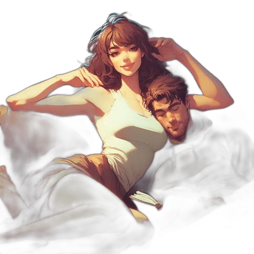 concept art, watercolor, fantasy art, photorealistic transparent PNG cut-out