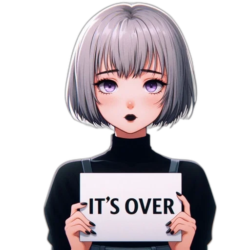 jacket, dress, robot, hair transparent PNG cut-out