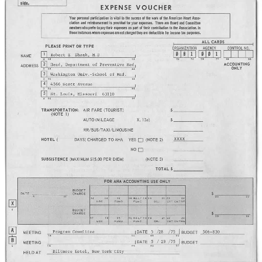 expense, voucher, form, fields transparent PNG cut-out