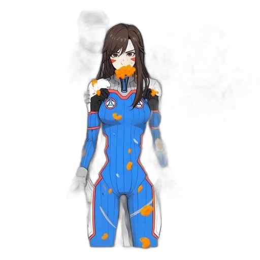 robot, mask, staff, jacket transparent PNG cut-out