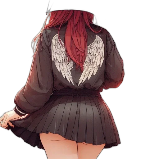 jacket, dress, weapon, pixel art transparent PNG cut-out