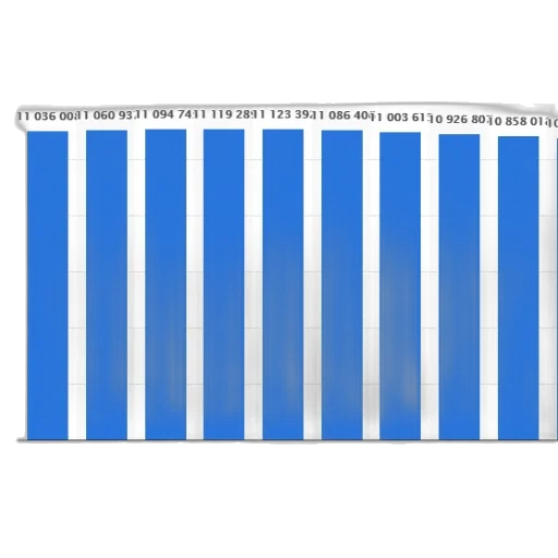 blue, bar, chart, shows transparent PNG cut-out