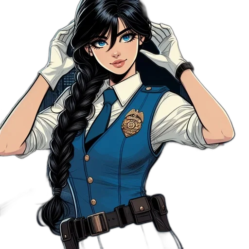 staff, jacket, anime, cartoon transparent PNG cut-out