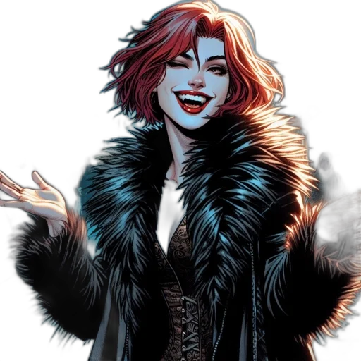 comic book art, concept art, cartoon, fantasy art transparent PNG cut-out