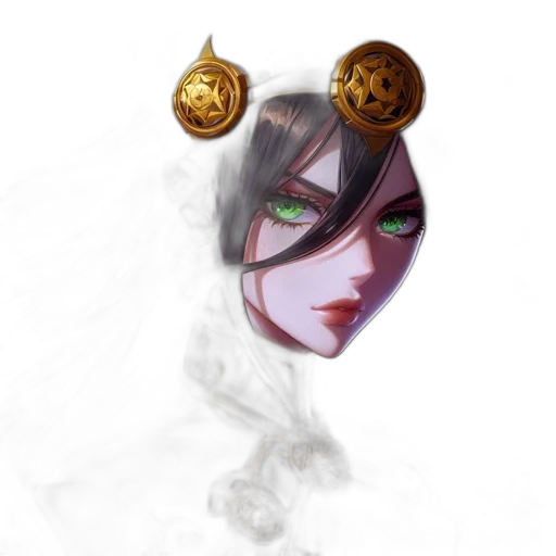 mask, crown, face, staff transparent PNG cut-out