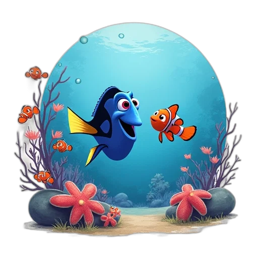 concept art, 3d render, photorealistic, cartoon transparent PNG cut-out