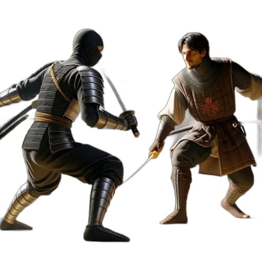sword, weapon, concept art, 3d render transparent PNG cut-out