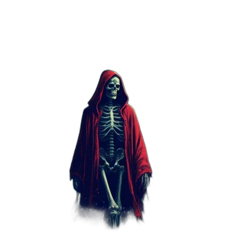 staff, jacket, creature, mask transparent PNG cut-out