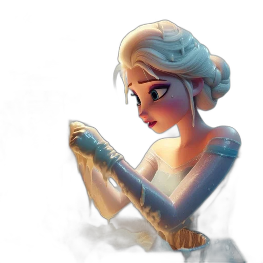 crown, dress, concept art, fantasy art transparent PNG cut-out