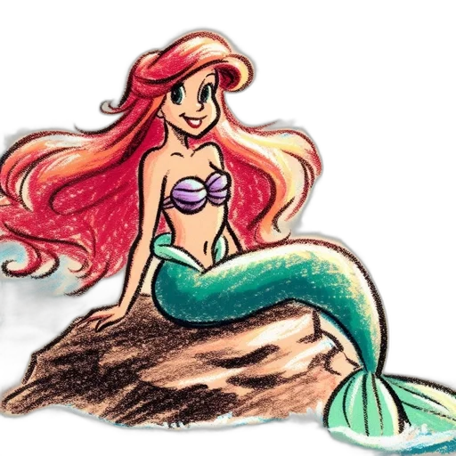 watercolor, concept art, cartoon, fantasy art transparent PNG cut-out