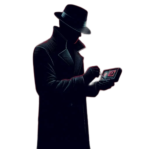 jacket, hat, mask, staff transparent PNG cut-out