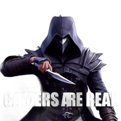 weapon, mask, jacket, concept art transparent PNG cut-out