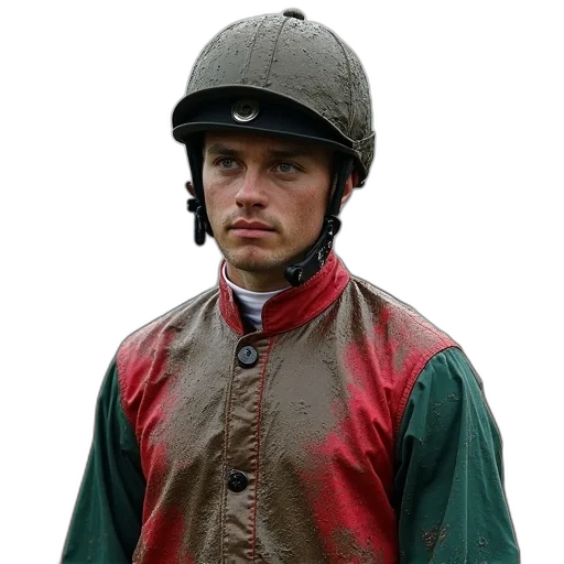 staff, hat, jacket, jockey transparent PNG cut-out