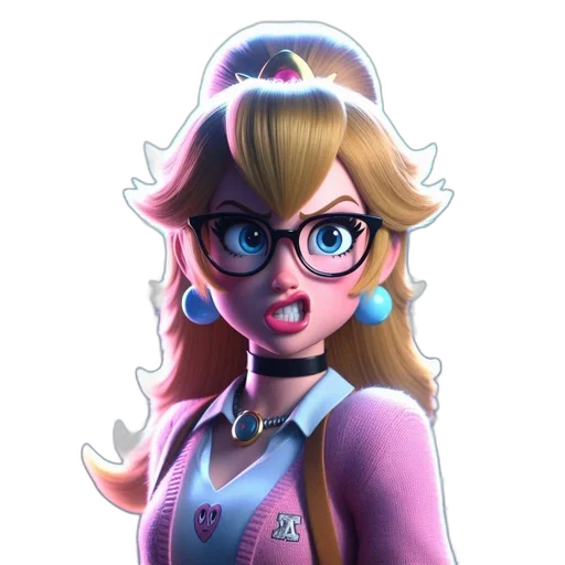 staff, face, dress, crown transparent PNG cut-out