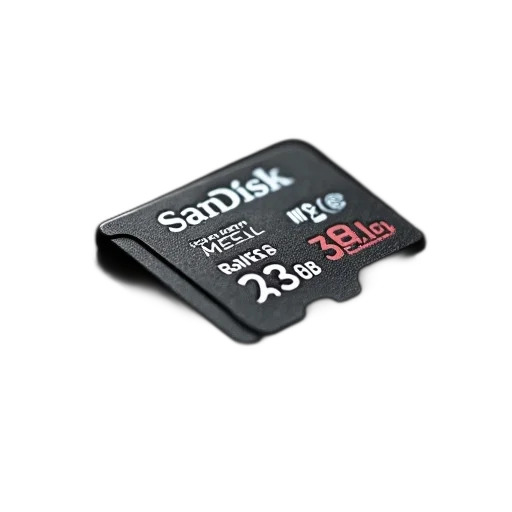 close-up, image, sandisk, microsd transparent PNG cut-out