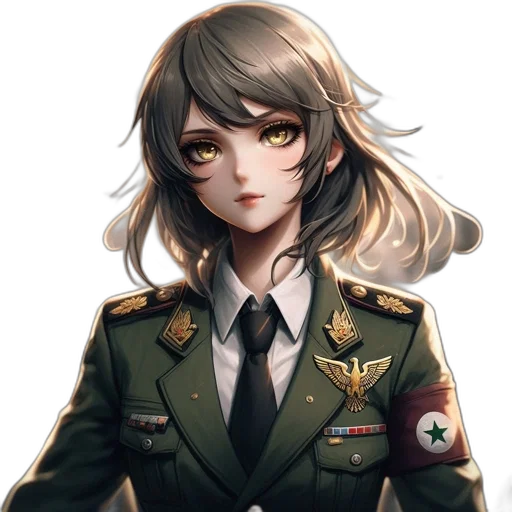 staff, face, jacket, weapon transparent PNG cut-out