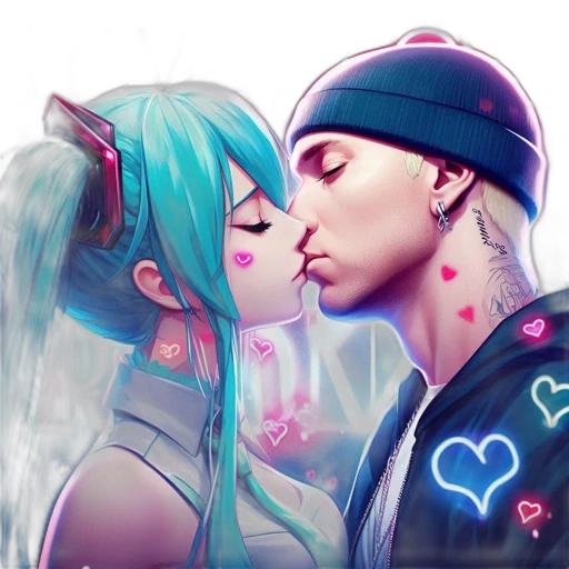 cyberpunk, concept art, anime, fantasy art transparent PNG cut-out