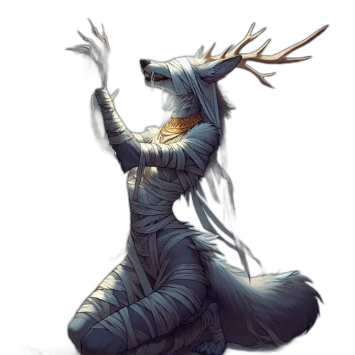creature, dragon, staff, animal transparent PNG cut-out