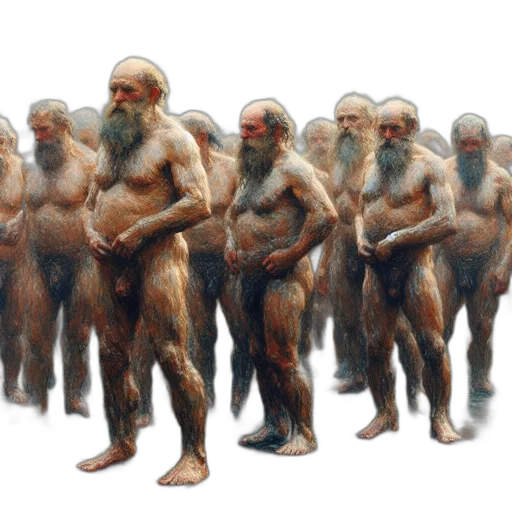 concept art, photorealistic, 3d render, oil painting transparent PNG cut-out
