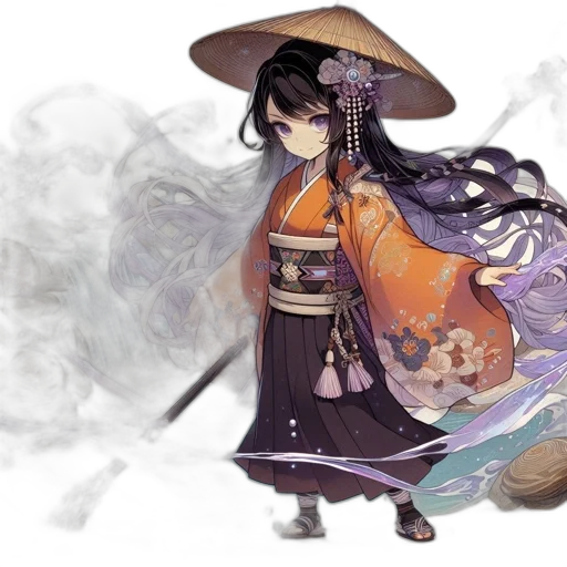 staff, weapon, dragon, dress transparent PNG cut-out