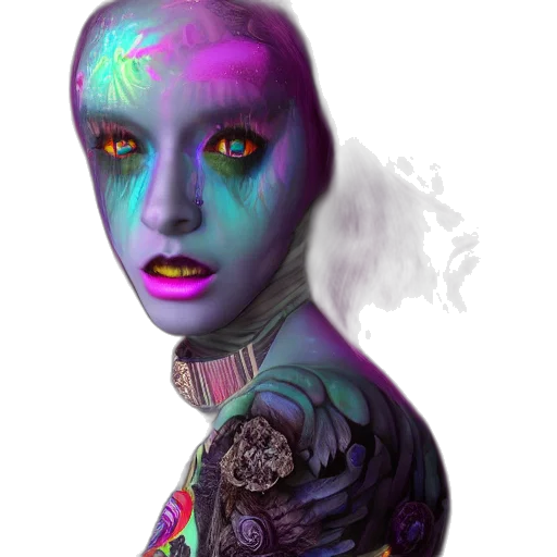 robot, face, mask, creature transparent PNG cut-out
