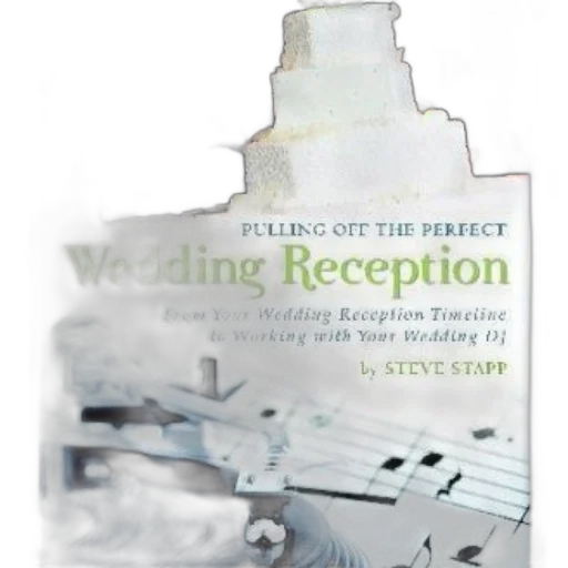 wedding, reception, book, cover transparent PNG cut-out