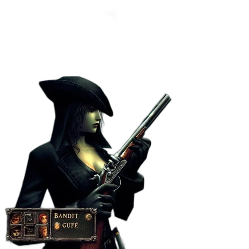weapon, staff, mask, hat transparent PNG cut-out