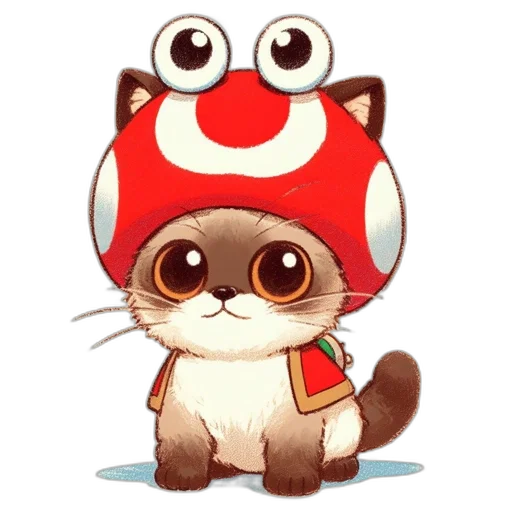 staff, hat, animal, creature transparent PNG cut-out