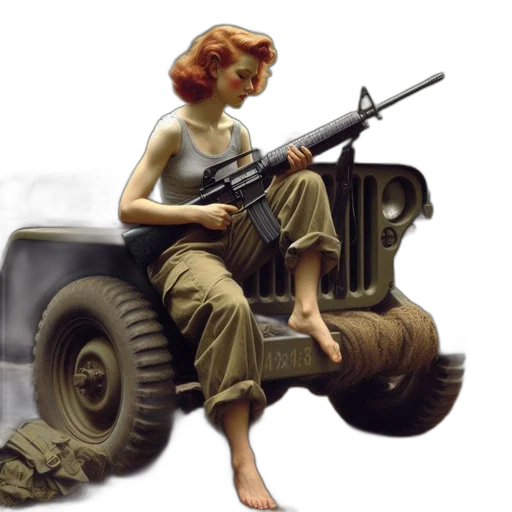 weapon, car, concept art, pixel art transparent PNG cut-out