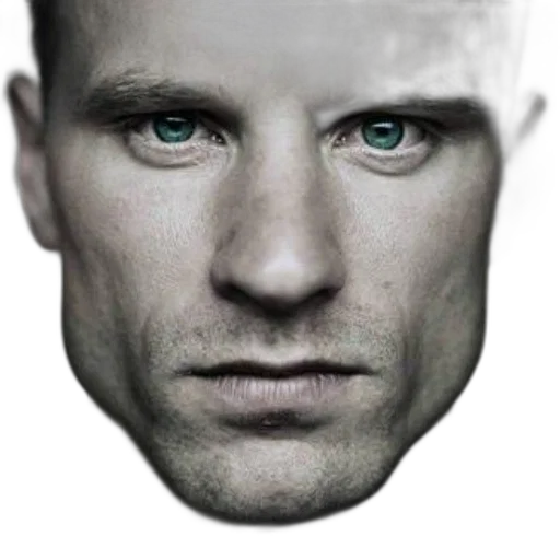 face, mask, robot, photorealistic transparent PNG cut-out