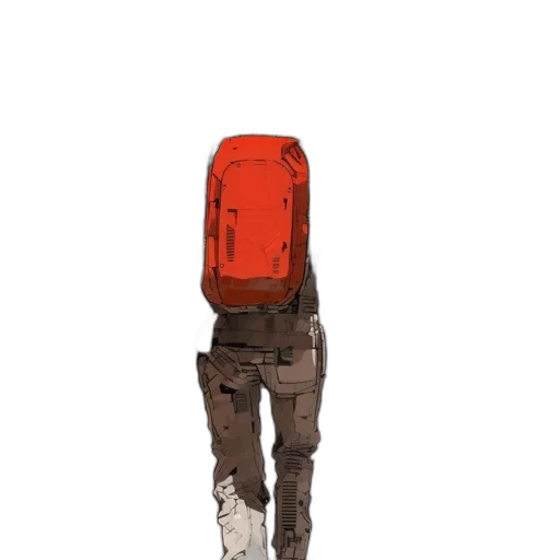 jacket, robot, face, mask transparent PNG cut-out