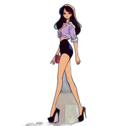 dress, cartoon, pixel art, concept art transparent PNG cut-out