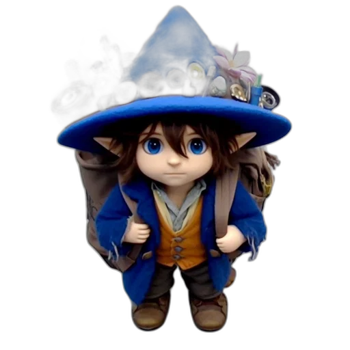 hat, staff, jacket, concept art transparent PNG cut-out