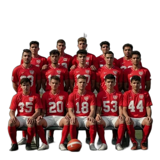 staff, team, photo, football transparent PNG cut-out