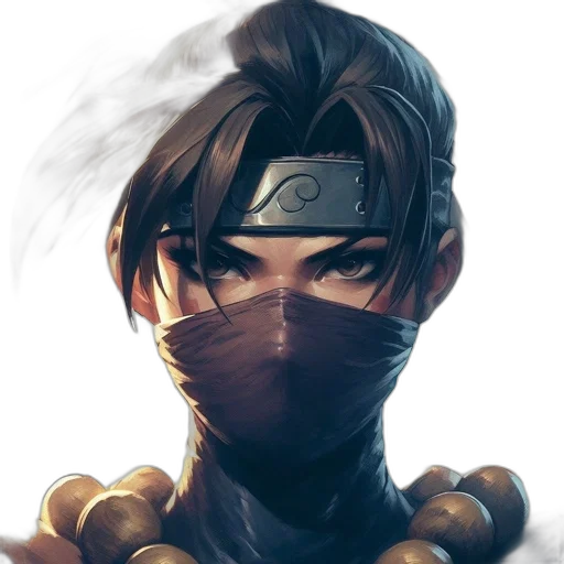 mask, face, weapon, staff transparent PNG cut-out