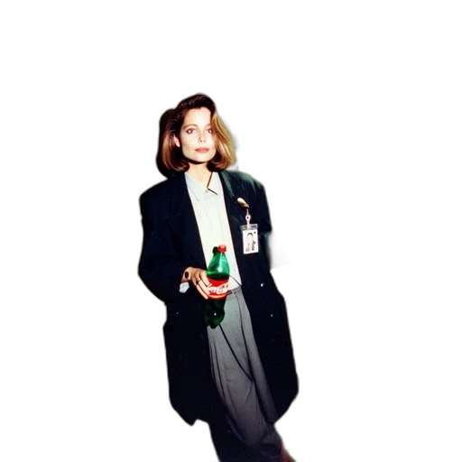jacket, staff, bottle, dress transparent PNG cut-out