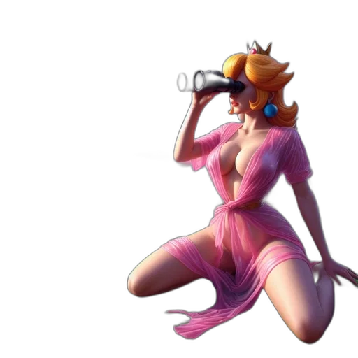 dress, staff, weapon, concept art transparent PNG cut-out