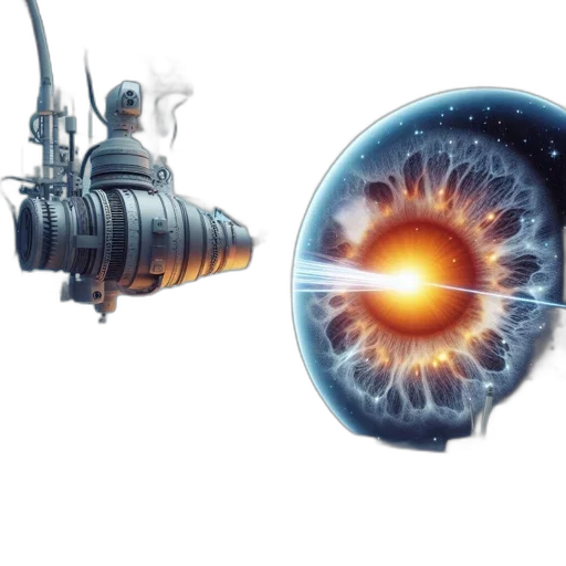 weapon, robot, concept art, comic book art transparent PNG cut-out
