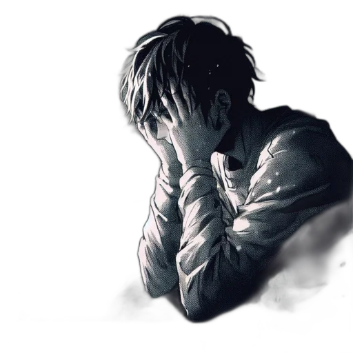 jacket, face, mask, creature transparent PNG cut-out