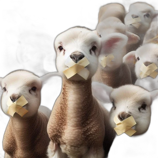 animal, 3d render, photorealistic, group transparent PNG cut-out