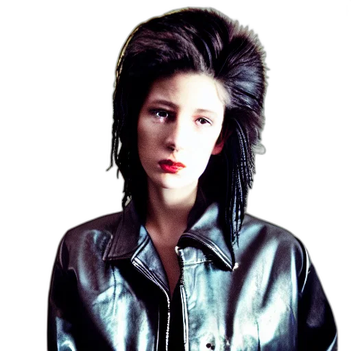 jacket, hair, photorealistic, photograph transparent PNG cut-out