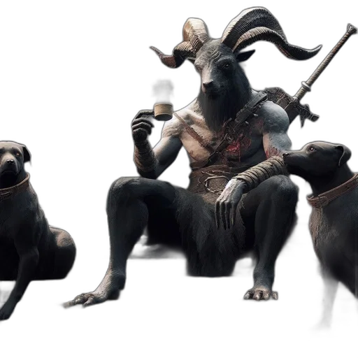 animal, creature, dragon, furniture transparent PNG cut-out