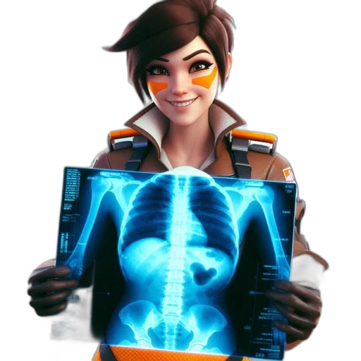 jacket, robot, staff, weapon transparent PNG cut-out