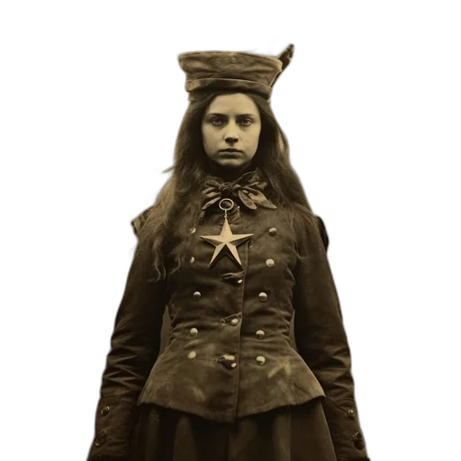 staff, dress, hat, crown transparent PNG cut-out
