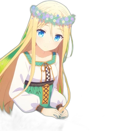 dress, dragon, staff, crown transparent PNG cut-out