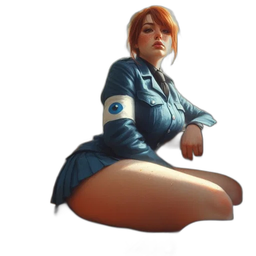 dress, staff, robot, jacket transparent PNG cut-out