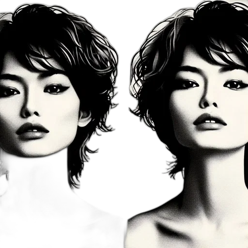 face, photorealistic, 3d render, comic book art transparent PNG cut-out