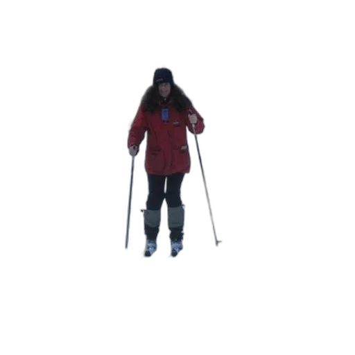 staff, jacket, 3d render, snow transparent PNG cut-out