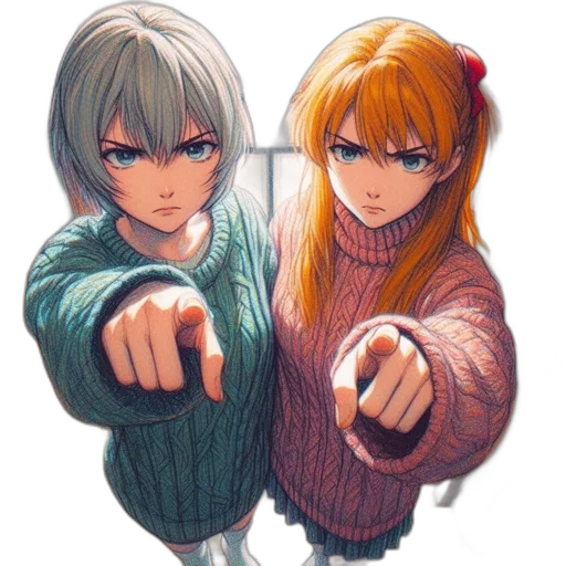 jacket, staff, weapon, sword transparent PNG cut-out